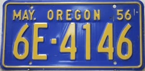 6E 4146 - Oregon - 1956