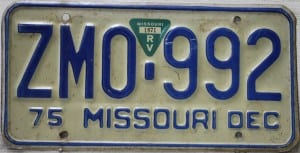 ZM0 992 - Missouri - 1975