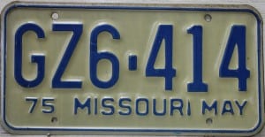 GZ6 414 - Missouri - 1975