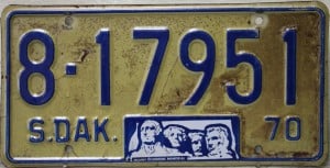 8 17951 - South Dakota - 1970