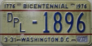 DPL 1896 - District of Columbia - 1975