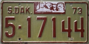 5 17414 - South Dakota - 1973