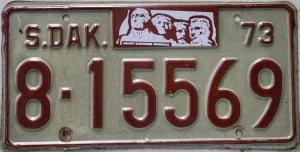 8 15569 - South Dakota - 1973