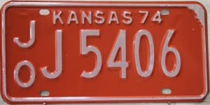 J0J 5406 - Kansas - 1974