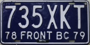 735 XKT - Baja California - 1979