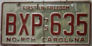 BXP 635 - North Carolina - 1975