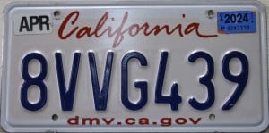 8VVG439 Pair - California - 2024