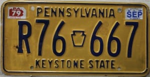 R76 667 - Pennsylvania - 1979