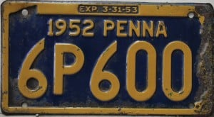 6P600 - Pennsylvania - 1952