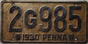 2G985 - Pennsylvania - 1930