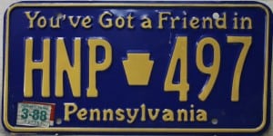 HNP 497 - Pennsylvania - 1988