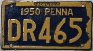 DR465 Pair - Pennsylvania - 1950