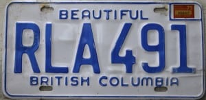RLA491 - British Columbia - 1975