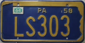 LS303 -Pennsylvania - 1964
