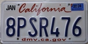 8PSR476 Pair - California - 204