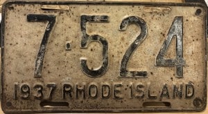 7 524 Pair - Rhode Island - 1937