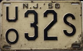 UO32S - New Jersey - 1950
