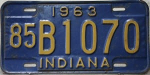 85B1070 -Indiana - 1963