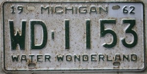 WD 1153 Pair - Michigan - 1962