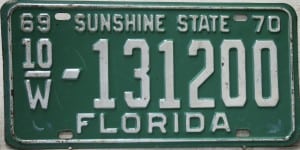 10W 131200 - Florida - 1970
