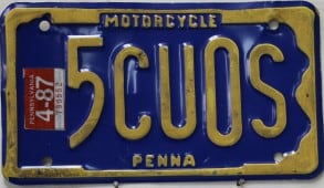 5CUOS - Pennsylvania - 1987