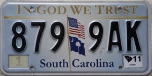 879 9AK - South Carolina