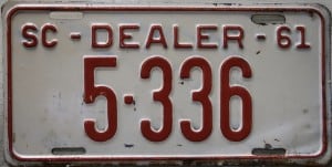 5 336 - South Carolina - 1961