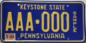 AAA 000 - Pennsylvania- 1990