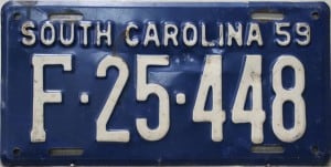 F 25 448 - South Carolina - 1959