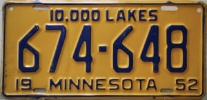 674 648 - Minnesota - 1952