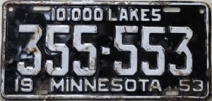 355 553 - Minnesota - 1953