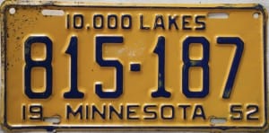 815 187 - Minnesota - 1952