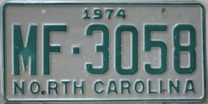 MF 3058 - North Carolina - 1974