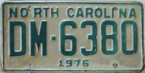 DM 6380 - North Carolina - 1976