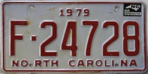 F 24728 - North Carolina - 1980