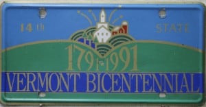 Bicentennial - Vermont - 1991