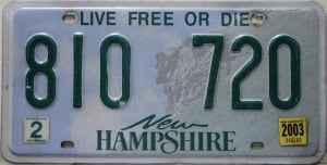 810 720 - New Hampshire - 2003
