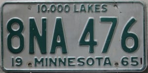 8NA 476 - Minnesota - 1965