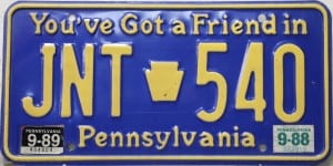 JNT 540 - Pennsylvania - 1989