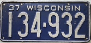 134 932 - Wisconsin - 1937