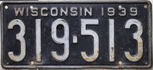 319 513 Pair - Wisconsin - 1939