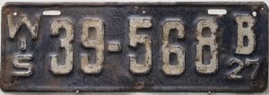39 568B - Wisconsin - 1927