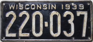 220 037 Pair - Wisconsin - 1939