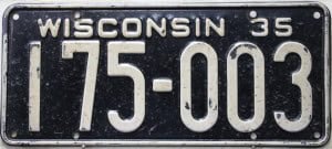 175 003 - Wisconsin - 1935