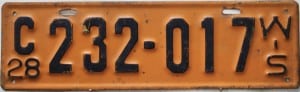 C232 017 - Wisconsin - 1928