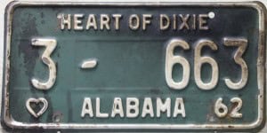 3 663 - Alabama - 1962