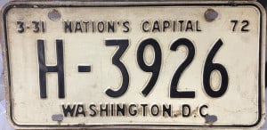 H 3926 -District of Columbia - 1972