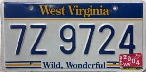 7Z 9724 - Mest Virginia - 2004