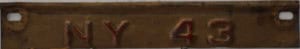 NY 43 Tab - New York
