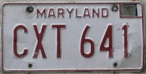 CXT 641 - Maryland - 1980